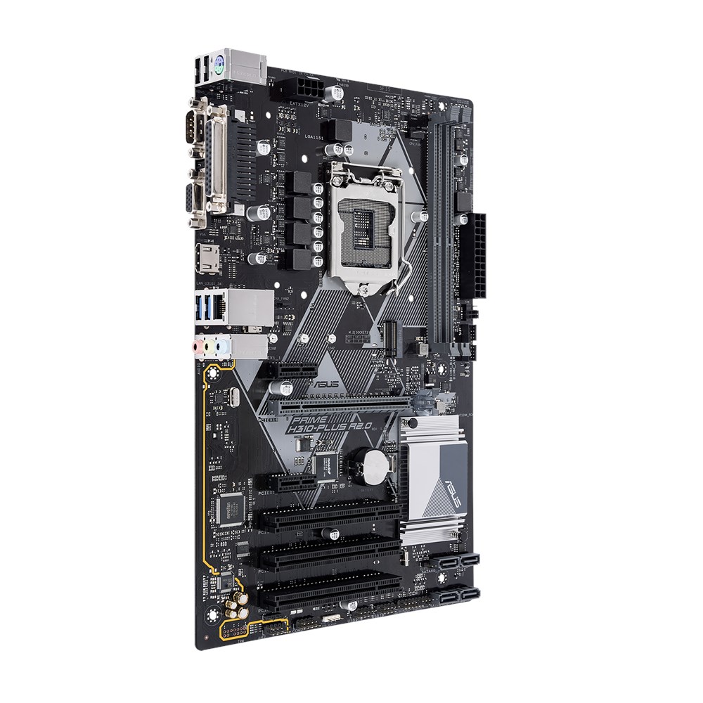 PCパーツ ASUS PRIME  H310-PLUS R2.0 Asus Prime H310-Plus R2.0 - Motherboard Specifications On
